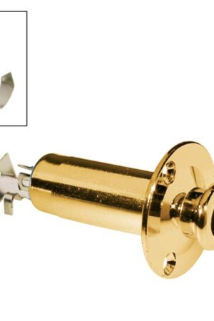 Boston endpin jack solder 6 3mm fem jack fixed Jackplate gold