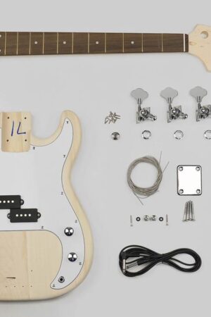 Boston bass guitar assembly kit Puncher Bass model basswood body 20 frets