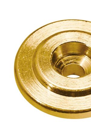 Boston string retainer for bass guitar button model with screw 19mm height 7mm gold