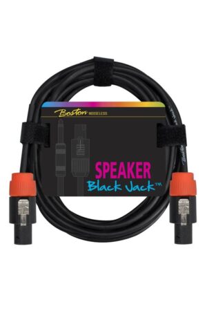 Boston speaker cable Zwart speaker twist + speaker twist 2 x 1 5mm 10 meter
