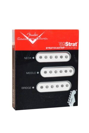 Fender pickup set Custom Shop White Stratocaster® Custom ‘69