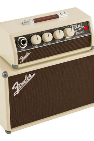 Fender miniatuur-versterker ‘Mini Tone-Master® Amp’, plastic behuizing, 2W, 2×2″ speaker