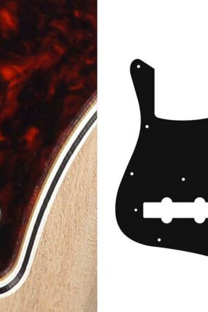 Boston pickguard Jocker bass standard 4 ply tortoise intense