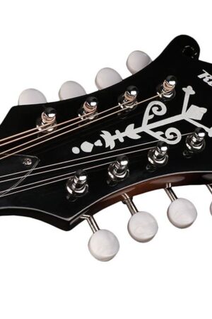 mandoline F-style, sparren top, esdoorn zij- en achterkant, vintage sunburst