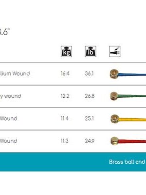 cello string C-4 1/2 medium, rope core, chrome wound