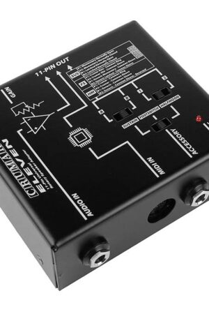 11-pin universele rotary speaker adapter module, met MIDI en TRS inputs