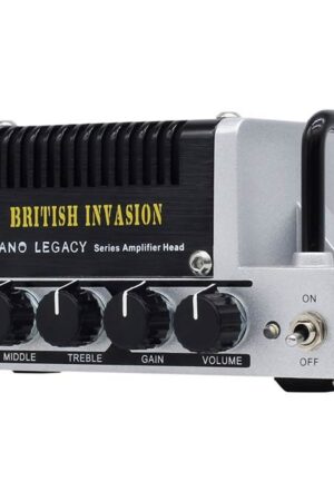 guitar amplifier head BRITISH INVASION, 5W class AB, with 18v PSU