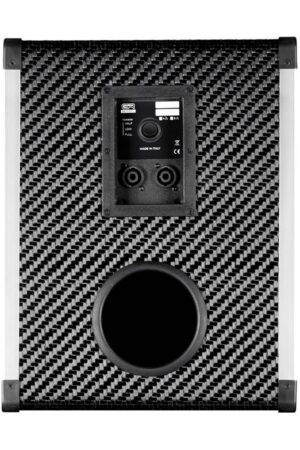 premium carbon fiber speaker cabinet, 1×10″+1″ 300w 4,7 kg, 4 ohm