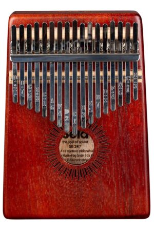 Sela: Kalimba Mahogany 17″ Red