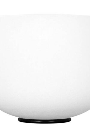 Sela: Quartz Crystal Singing Bowl 9″ 440hz A, With Mallet And Silicone Ring