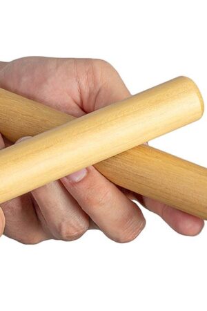 2-tone claves 20mm, acacia