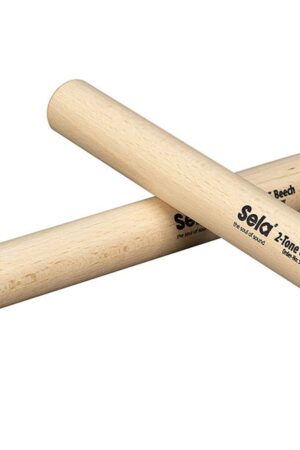 Sela: 2-Tone Claves 25mm, Beech