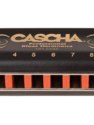 professional blues harmonica in Bb, incl. case and cleaning cloth