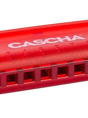 fun blues harmonica red, incl. hard case and flyer