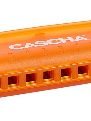 fun blues harmonica orange, incl. hard case and flyer