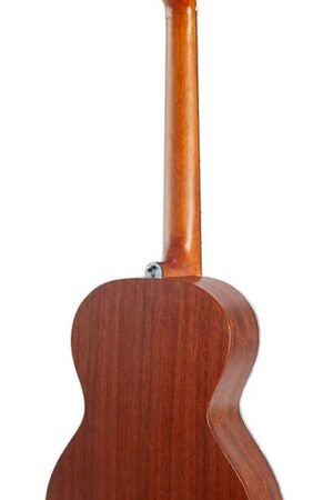 solid top baritone ukulele, natural, with bag
