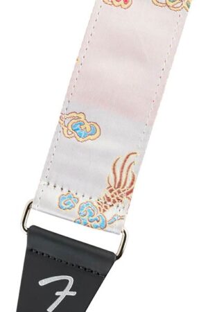 Fender satin Dragon strap, ivory