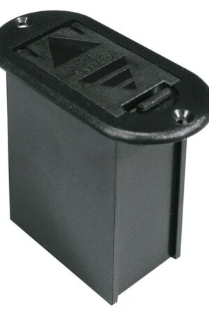 Boston battery holder vertical type without screws and connector for 9V block battery