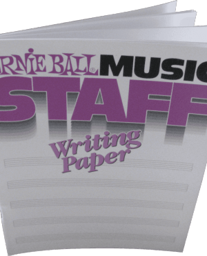 Ernie Ball Papier À Musique Vierge