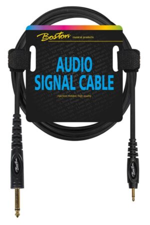 Boston Audio Signaalkabel 3,5 mm Jack Mono naar 6,3 mm Jack Mono 1,50 m