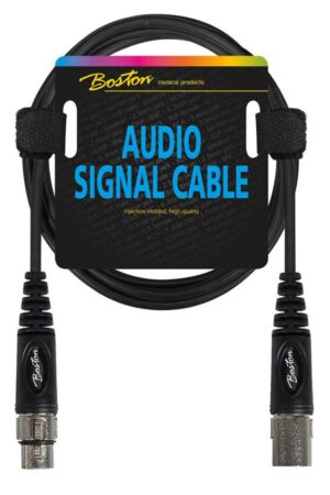 Boston Audiokabel XLR Vrouwelijk naar XLR Mannelijk 3 meter