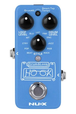 NUX looper pedaal HOOK DRUM & LOOP