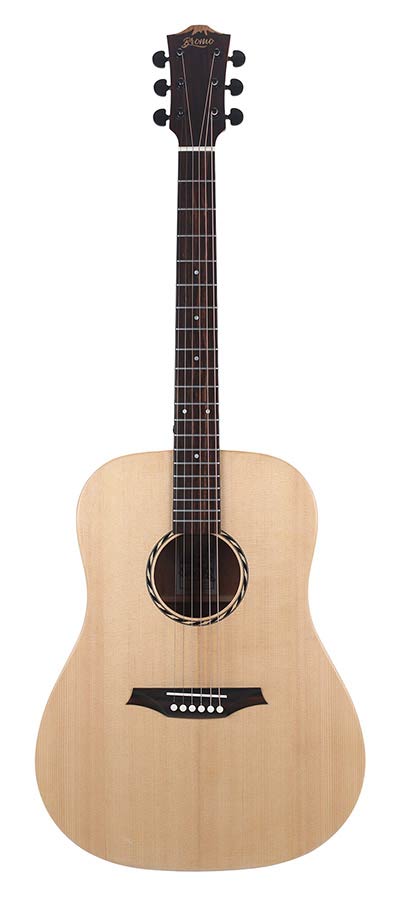 Bromo BAT1NL Tahoma Series Dreadnought Akoestische Gitaar - Satin