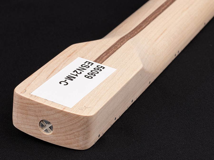 Boston contemporary neck made in EU ST style all maple half paddle 9 5" radius 6105 fretwire